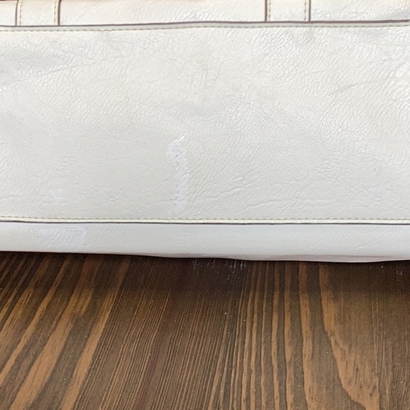 FINAL SALE PRICE Bueno Creamy White Satchel Handbag - Picture 5 of 5